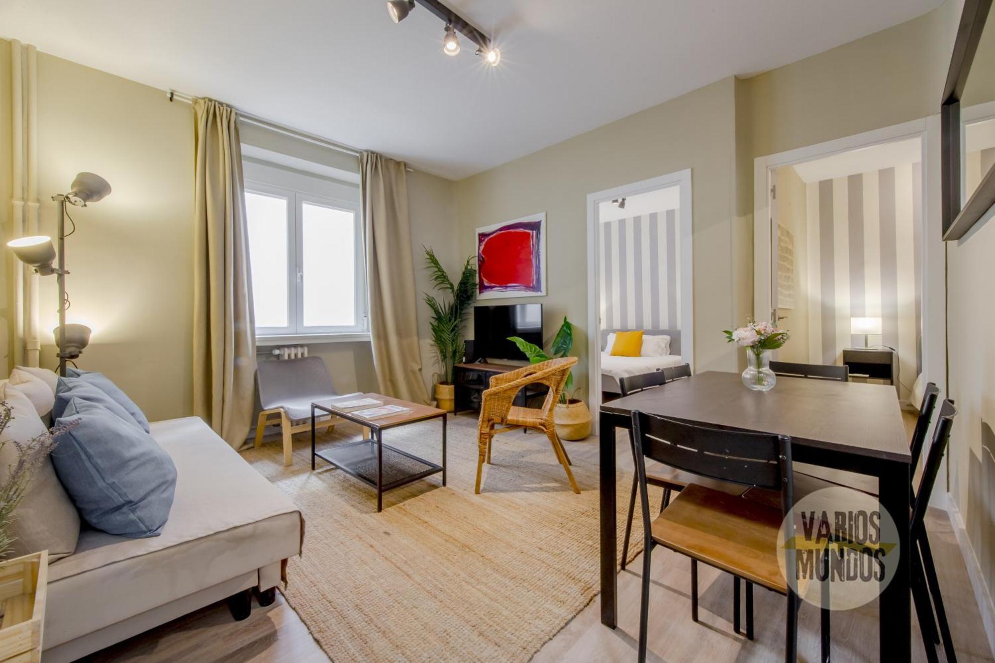 Practico Apt 7Pax En Calle Santa Ana Centro De Μαδρίτη Εξωτερικό φωτογραφία